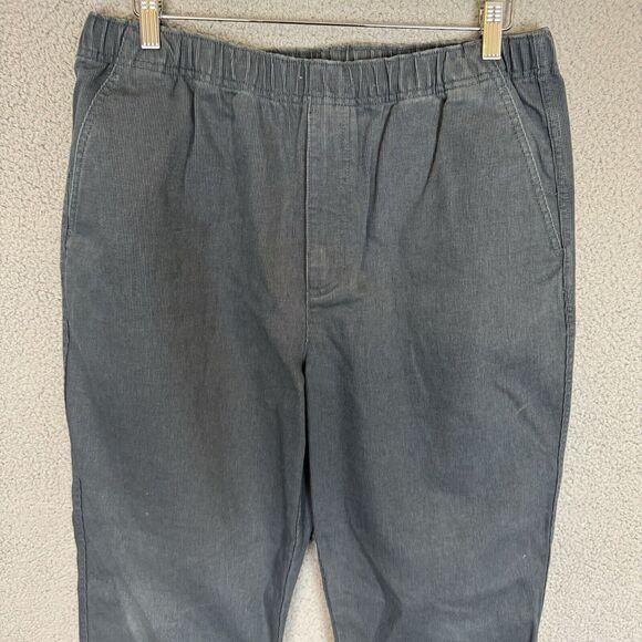 The Territory Ahead Pants Men's Large Blue Elastic Waist Drawstring Cotton - Picture 2 of 8